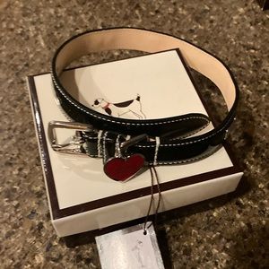 Coach Brand New Black dog collar